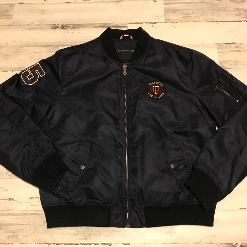 NWOT Tommy Hilfiger Bomber varsity jacket XL